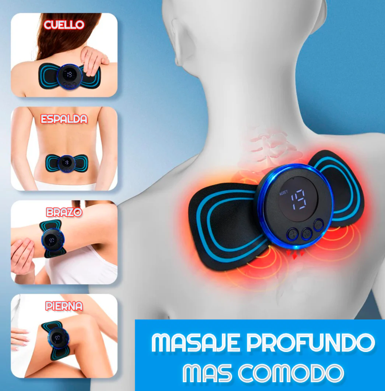 Masajeador Corporal Pack + ¡PROMOCION CYBER DAY CON ENVÍON GRATIS! 🚚