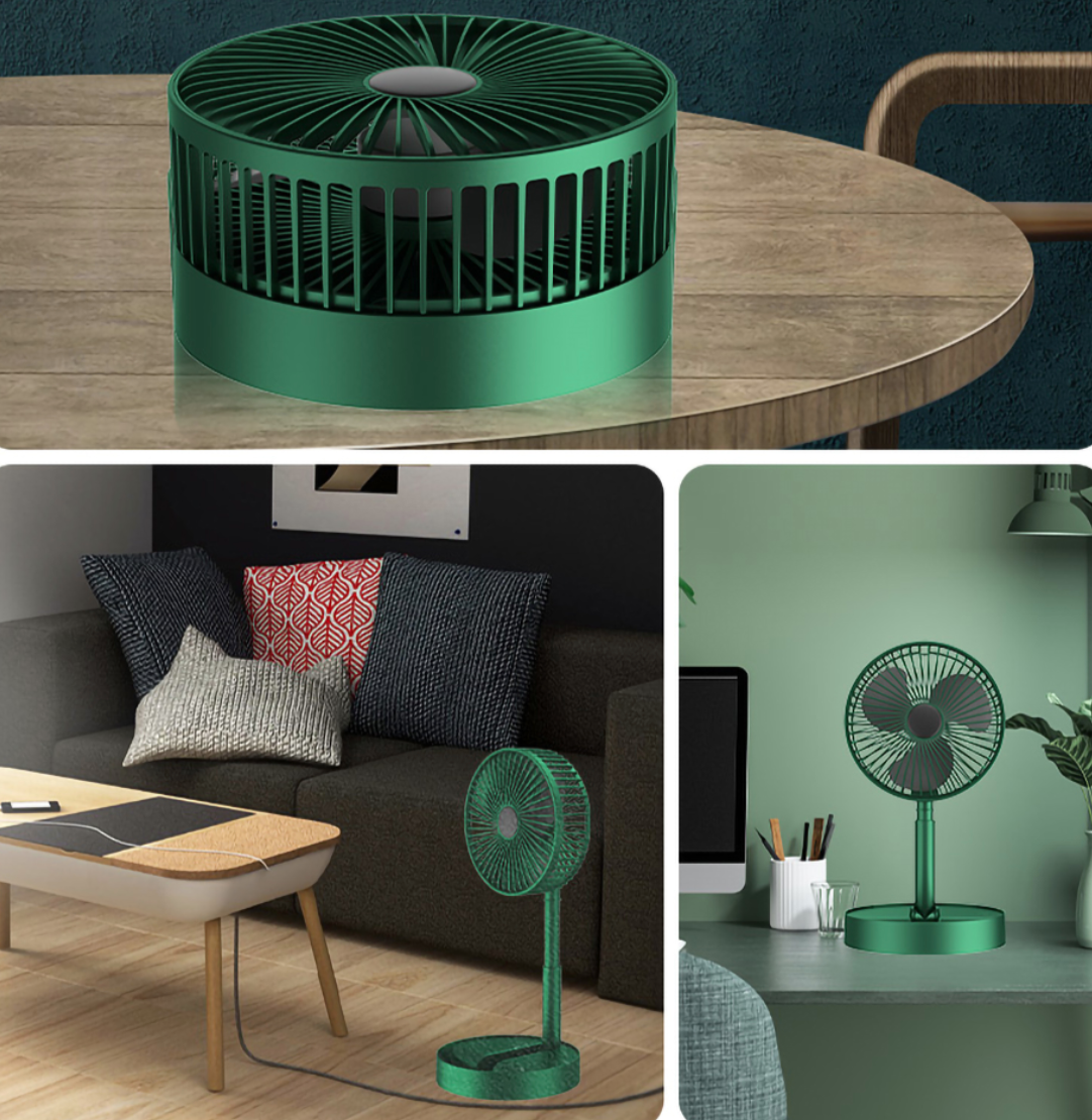 Ventilador Mega Potente y Plegable Para Casa Con 3 Niveles  🌬️👇🏻